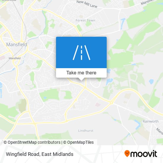 Wingfield Road map