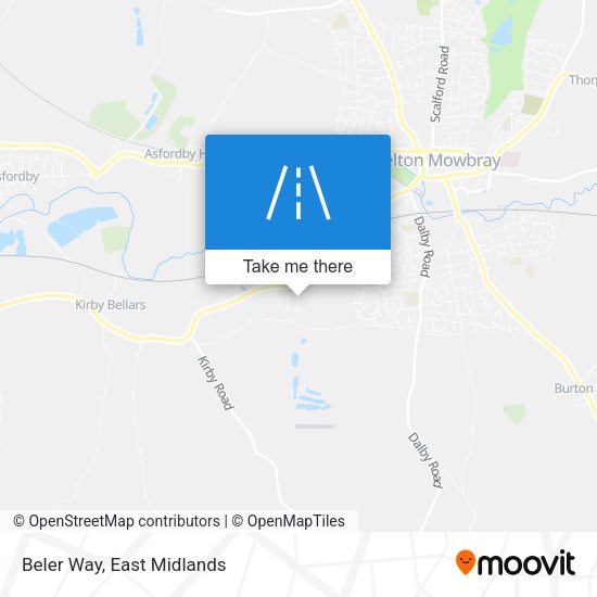 Beler Way map