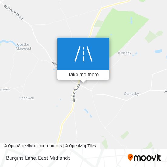 Burgins Lane map