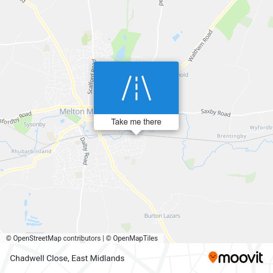 Chadwell Close map