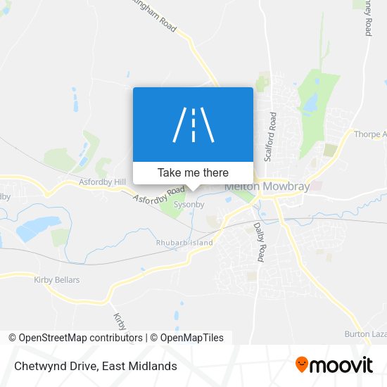 Chetwynd Drive map