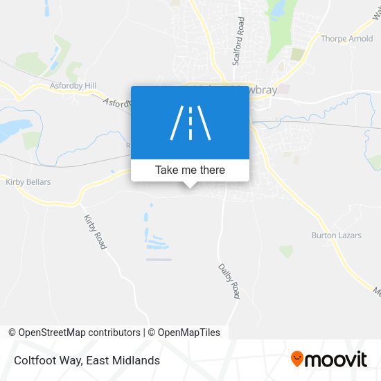 Coltfoot Way map
