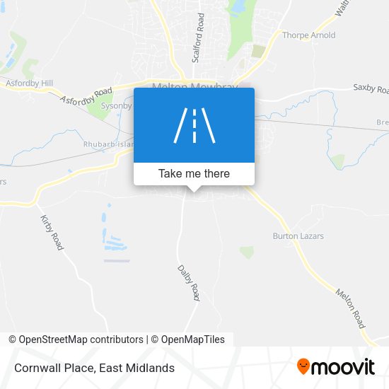 Cornwall Place map