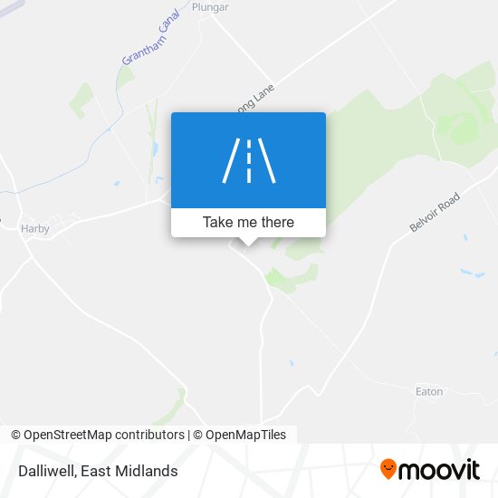 Dalliwell map