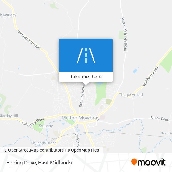 Epping Drive map