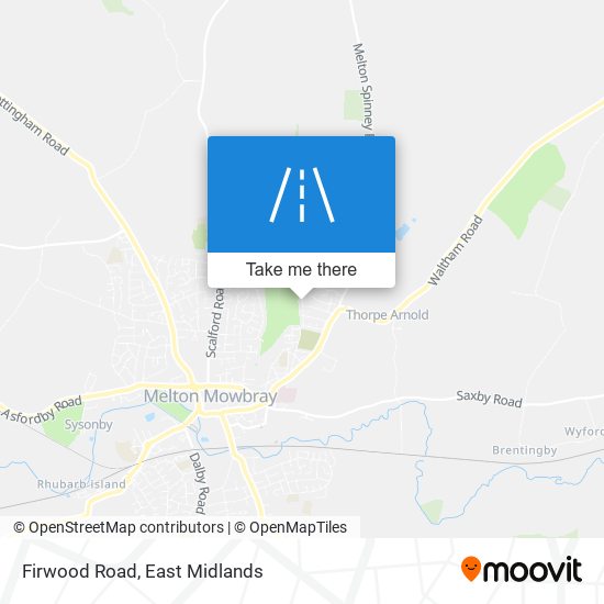 Firwood Road map