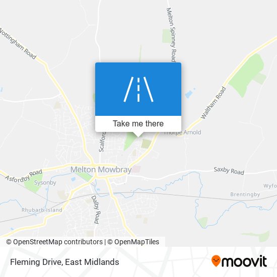 Fleming Drive map