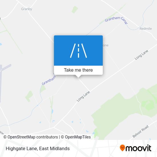 Highgate Lane map