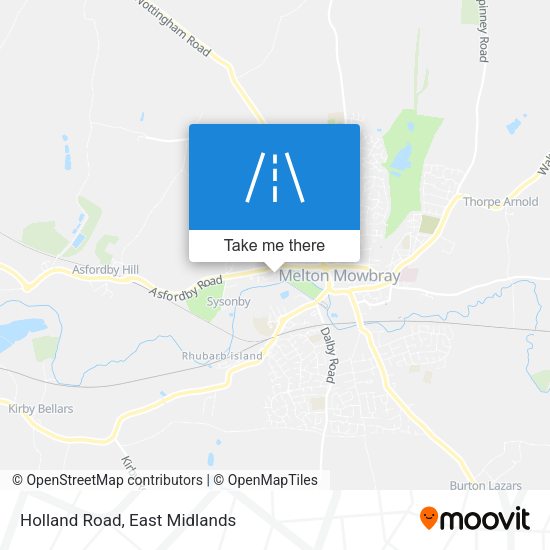 Holland Road map