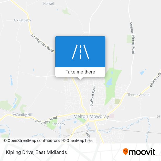 Kipling Drive map