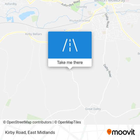 Kirby Road map