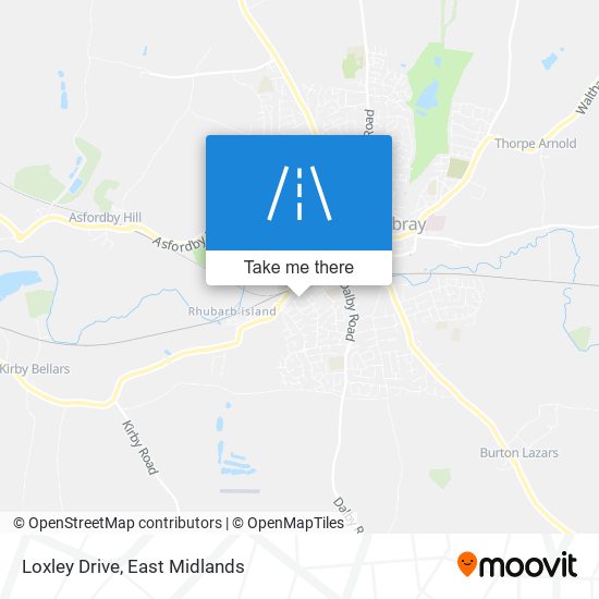 Loxley Drive map