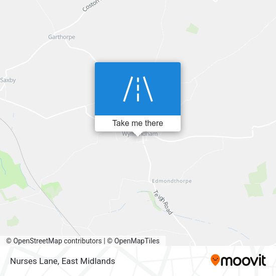 Nurses Lane map