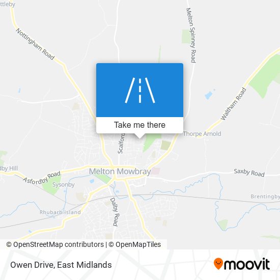 Owen Drive map