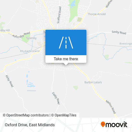 Oxford Drive map