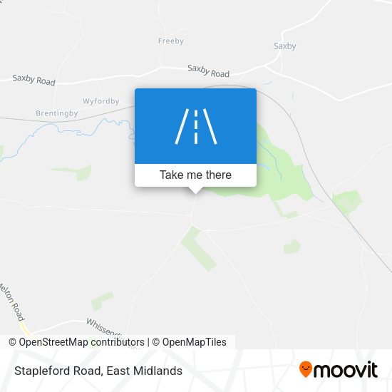 Stapleford Road map