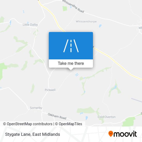 Stygate Lane map