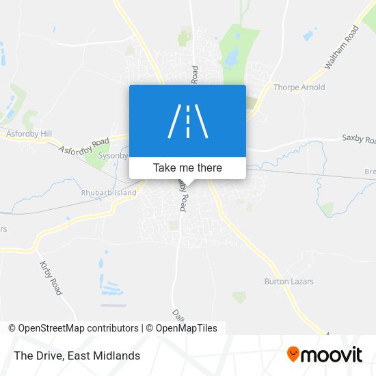 The Drive map