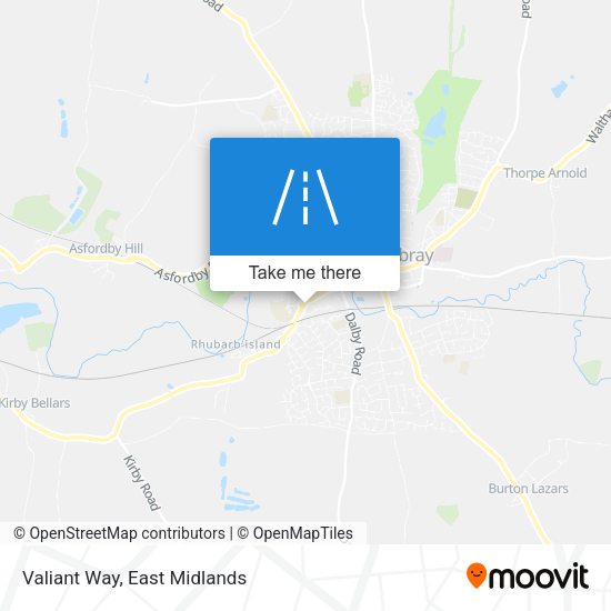 Valiant Way map
