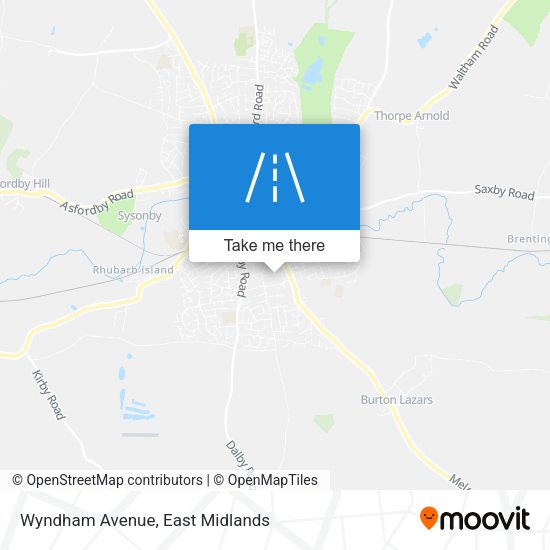 Wyndham Avenue map