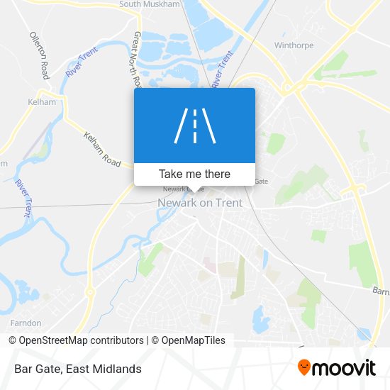 Bar Gate map