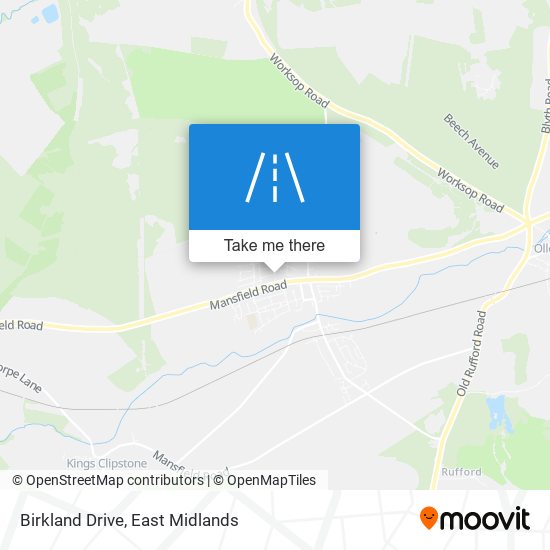 Birkland Drive map