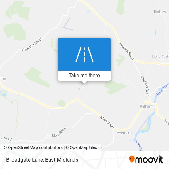 Broadgate Lane map