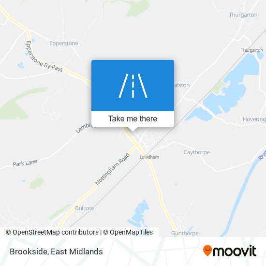 Brookside map