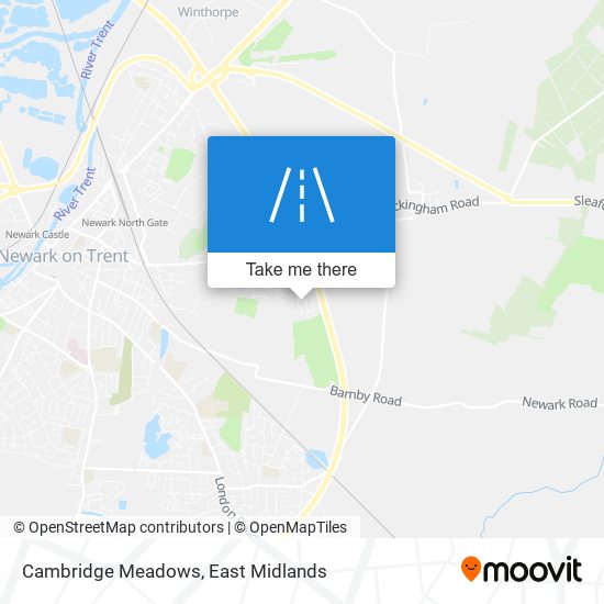 Cambridge Meadows map