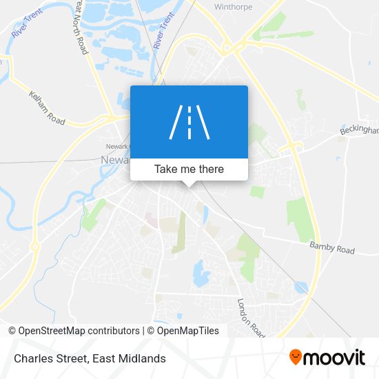 Charles Street map