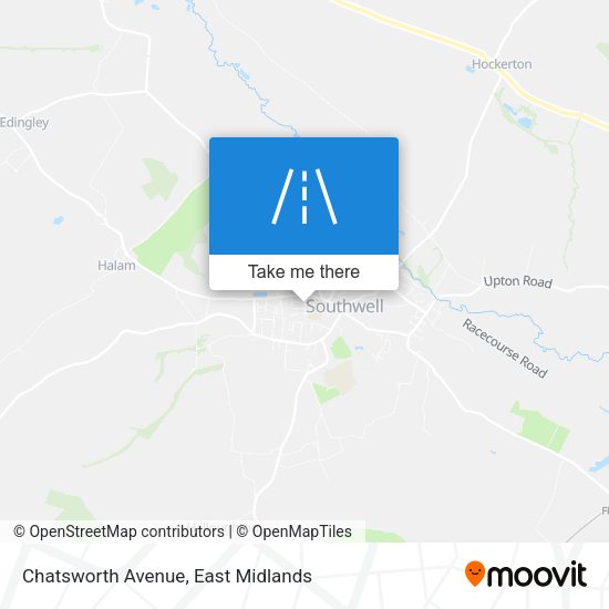 Chatsworth Avenue map