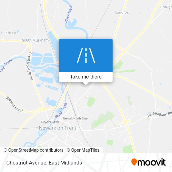 Chestnut Avenue map