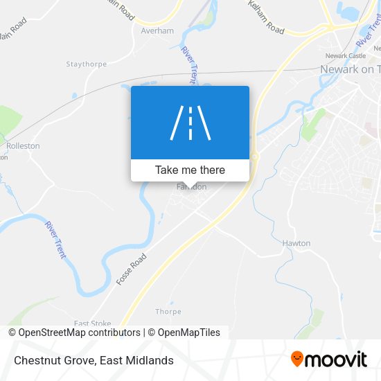 Chestnut Grove map