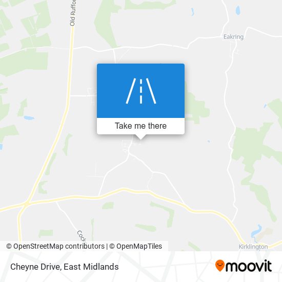 Cheyne Drive map