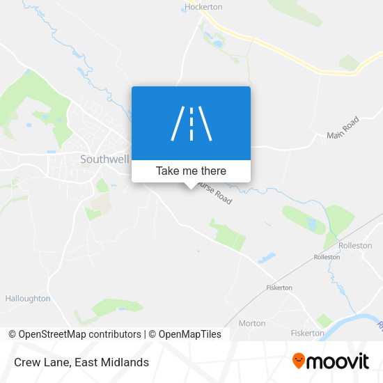 Crew Lane map