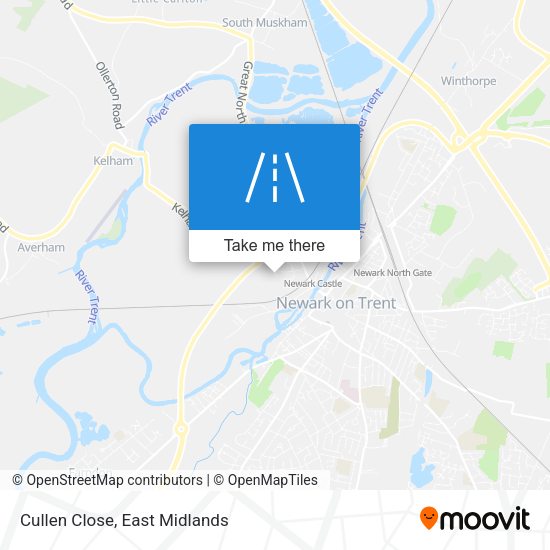 Cullen Close map