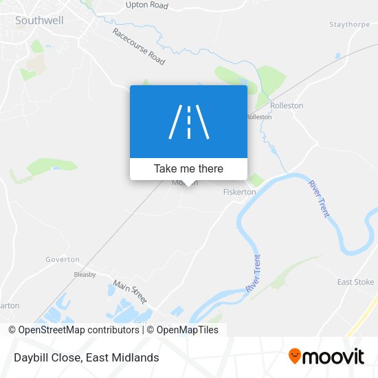 Daybill Close map