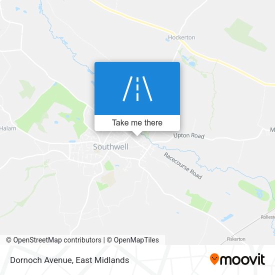 Dornoch Avenue map