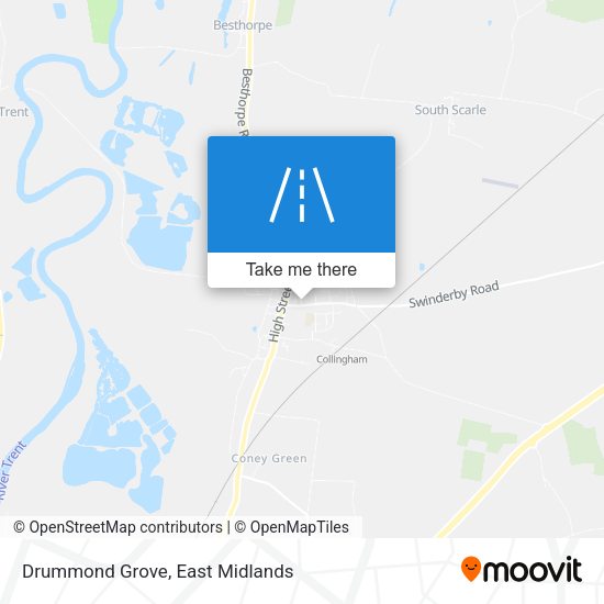 Drummond Grove map