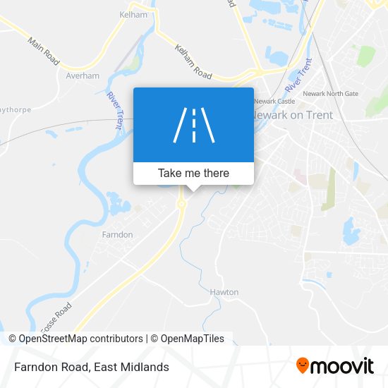 Farndon Road map