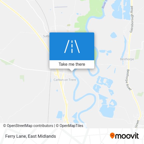 Ferry Lane map