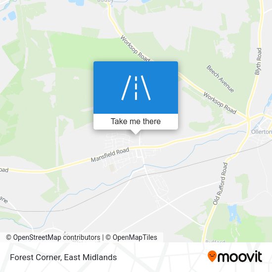 Forest Corner map