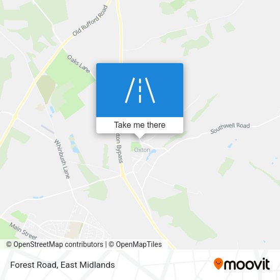 Forest Road map