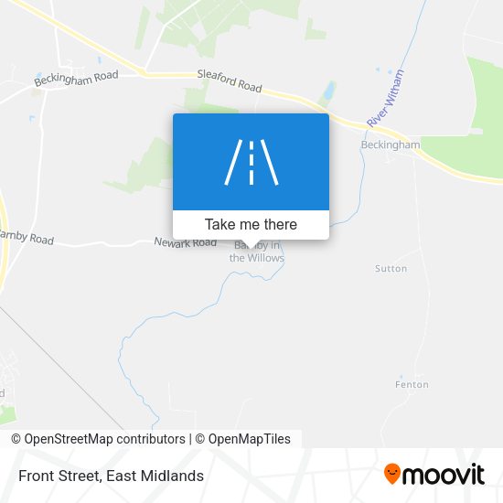 Front Street map