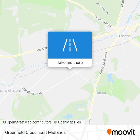 Greenfield Close map