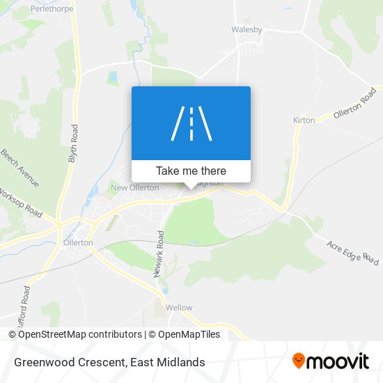Greenwood Crescent map