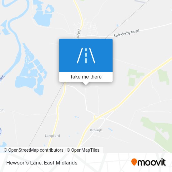 Hewson's Lane map