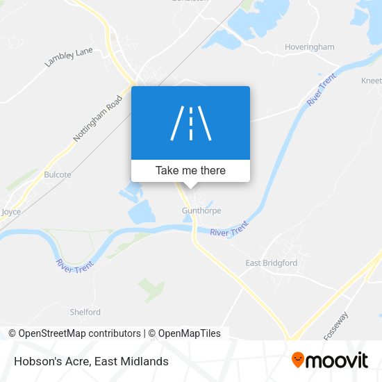 Hobson's Acre map