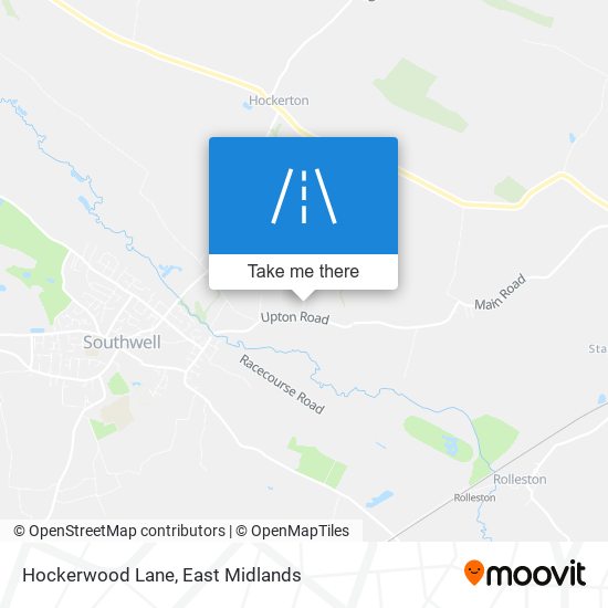 Hockerwood Lane map