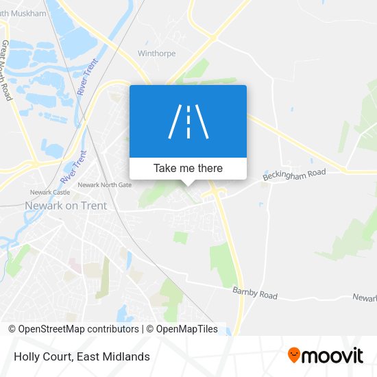 Holly Court map